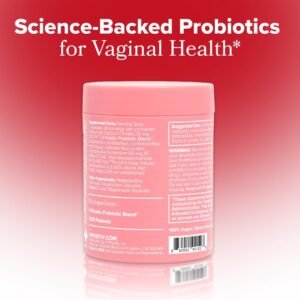O Positiv URO Vaginal Probiotics for Women pH Balance with Prebiotics & Lactobacillus Probiotic Blend - Vaginal Health Supplement - Promote Healthy Vaginal Odor & Vaginal Flora, 60 Count (Pack of 1) - Image 9