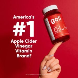 Goli Apple Cider Vinegar Gummy Vitamins - 60 Count - Vitamin B12, Gelatin-Free, Gluten-Free, Vegan & Non-GMO - Image 3