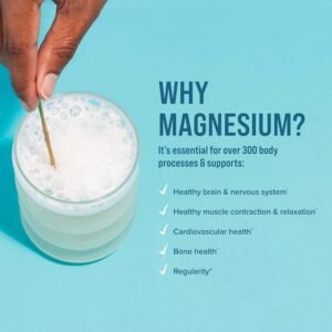 Natural Vitality Calm, Magnesium Citrate Supplement, Anti-Stress Drink Mix Powder - Gluten Free, Vegan, & Non-GMO, Raspberry Lemon, 0.12 oz, 30 Packets - Image 6