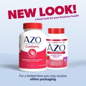 AZO Cranberry Supplement, Made with Concentrated Whole Fruit Cranberry Powder to Help Cleanse and Protect the Urinary Tract*, Sugar Free Cranberry Pills, Non-GMO, 100 Softgels - Image 4