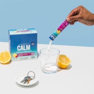 Natural Vitality Calm, Magnesium Citrate Supplement, Anti-Stress Drink Mix Powder - Gluten Free, Vegan, & Non-GMO, Raspberry Lemon, 0.12 oz, 30 Packets - Image 8