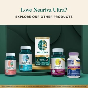 NEURIVA Ultra Decaffeinated Clinically Tested Nootropic Brain Supplement for Mental Alertness, Memory, Focus & Concentration, Cognivive, Neurofactor, Phosphatidylserine, Vitamins B6 B12, 60 Capsules - Image 11