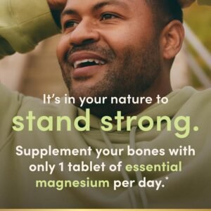 Nature's Bounty Magnesium Supplements - Magnesium 500 Mg Tablets for Bone & Muscle Health, 200 Count (Pack of 1) - Image 5