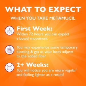 Metamucil, Daily Psyllium Husk Powder Supplement, 3-in-1 Fiber Supplement for Digestive Health, Plant Based Fiber Supplement, 300ct Capsules - Image 7