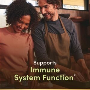Nature's Bounty Zinc 50mg, Immune Support & Antioxidant Supplement, Promotes Skin Health, 1 Caplet Per Day, Gluten Free, 250 Vegetarian Caplets - Image 3