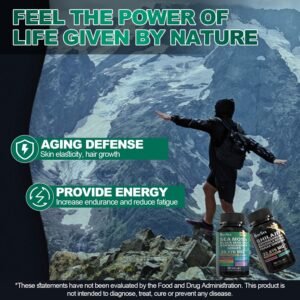Boysea.Shilajit and Sea Moss Bundle- 90 Count - Sea Moss 7000mg, Black Seed Oil 4000mg, Ashwagandha 2000mg, Ginger & Shilajit 9000mg, Rhodiola Rosea 1000mg, All in 1 Supplements (1 Pack) - Image 9