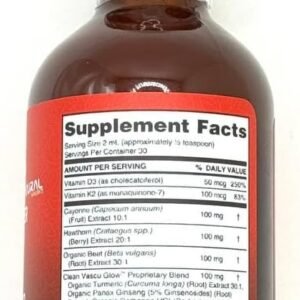 Clean Nutra Cayenne Pepper Drops Supplement Liquid + Hawthorn Berry, Vitamin D3 K2 Beet Root Powder, Ceylon Cinnamon, Turmeric Curcumin, Organic Panax Ginseng, Berberine Extract 1 Pack - Image 8