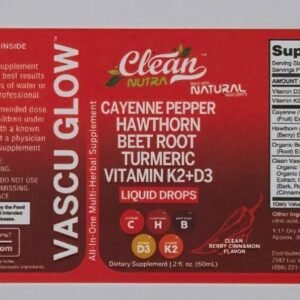 Clean Nutra Cayenne Pepper Drops Supplement Liquid + Hawthorn Berry, Vitamin D3 K2 Beet Root Powder, Ceylon Cinnamon, Turmeric Curcumin, Organic Panax Ginseng, Berberine Extract 1 Pack - Image 10