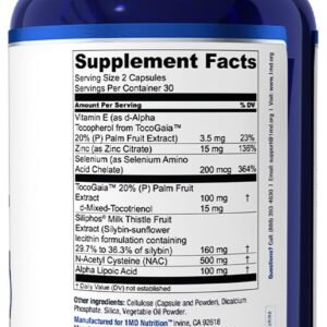 1MD Nutrition LiverMD - Liver Support Supplement | Siliphos Milk Thistle Extract & NAC - Supports Healthy Energy, Immunity & Overall Health - Liver Cleanse & Support | 60 Capsules - Image 9