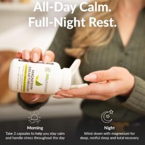 BIOptimizers Magnesium Breakthrough Supplement 4.0-7 Forms of Mg: Glycinate, Malate, Citrate, and More - Natural Support for Sleep and Cognitive Function - 30 Capsules- Calming Vitamins Complex - Image 7