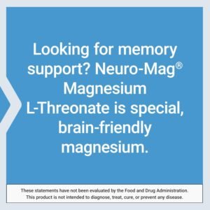 Life Extension Neuro-Mag Magnesium L-Threonate, Memory Health, Quick Thinking, Cognitive Health Support, Vegetarian, Non-GMO, 90 Vegetarian Capsules (144 mg from 2000 mg Magtein magnesium L-threonate - Image 7