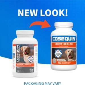 Nutramax Cosequin for Dogs Joint Health Supplement, Contains Glucosamine for Dogs, Plus Chondroitin and MSM, Supports Healthy Joints, Chewable Tablets, 132 Count - Image 3