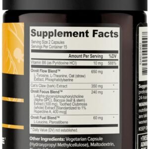 ONNIT Alpha Brain Nootropic Brain Supplement for Men & Women | Memory, Mental Clarity & Cognitive Improvement | Focus Capsules with L-Theanine, Vitamin B6 & Phosphatidylserine (30 Count) - Image 6