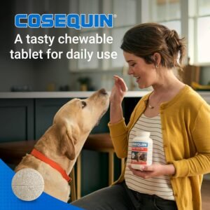 Nutramax Cosequin for Dogs Joint Health Supplement, Contains Glucosamine for Dogs, Plus Chondroitin and MSM, Supports Healthy Joints, Chewable Tablets, 132 Count - Image 5