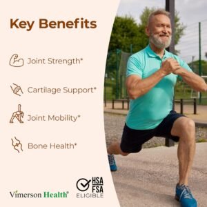 Glucosamine Chondroitin MSM and Turmeric Supplement - Joint Support Supplement for Women & Men with Boswellia & Glucosamine Sulfate 1500 mg. Used for Cartilage & Joint Health & Flexibility 90 Capsules - Image 3