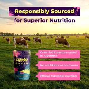 Female-Optimized Beef Organ Superfood Supplement (Beef Liver, Kidney, Heart, & 3 More) - 100% Grass Fed, Pasture Raised Cattle - Balance Hormones, Energy, & More for Women - Image 9